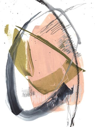 Framed Orbital Marks I Print