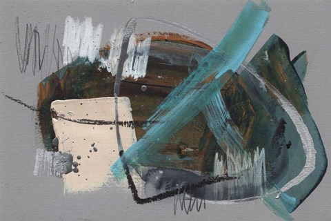 Framed Orbits II Print