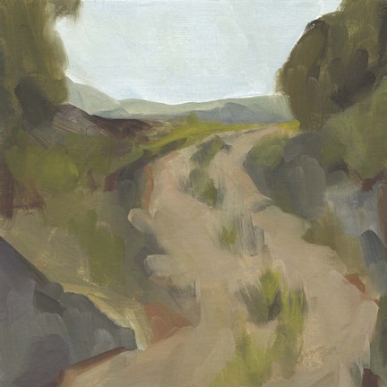 Framed Low Country Landscape III Print