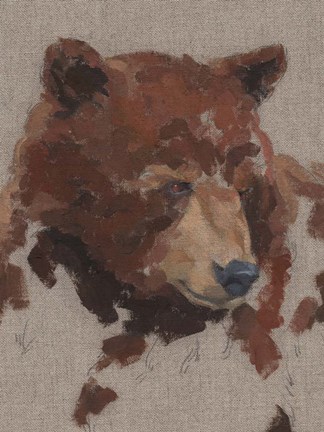 Framed Big Bear I Print