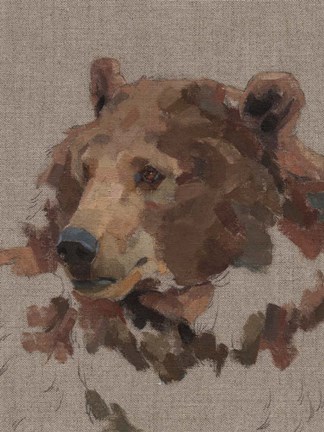Framed Big Bear III Print