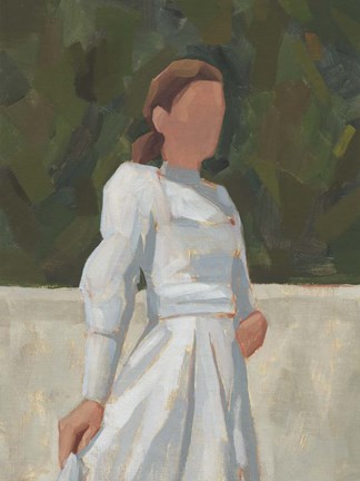 Framed In the Garden I Print