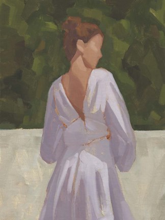 Framed In the Garden II Print