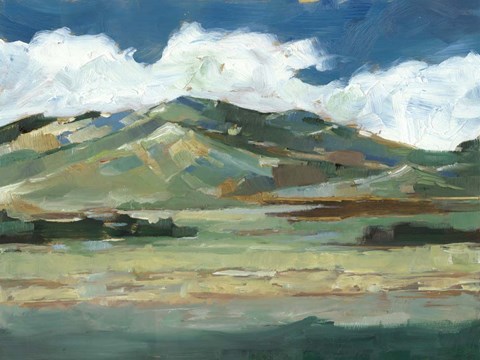 Framed Western Sky II Print