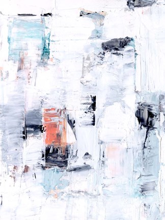 Framed Urban Reflection I Print