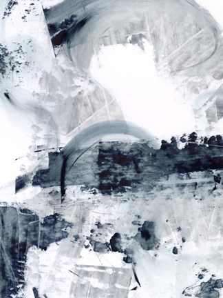 Framed Polar Opposites I Print