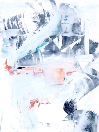 Framed Marbled Candy II Print