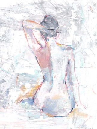 Framed Pastel Study I Print