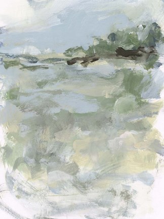 Framed Far Away View II Print