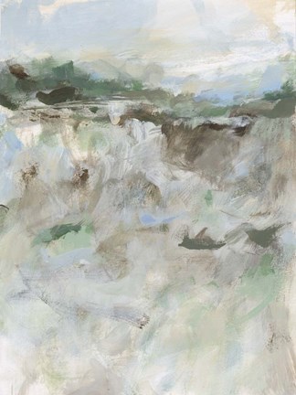 Framed Far Away Hills I Print