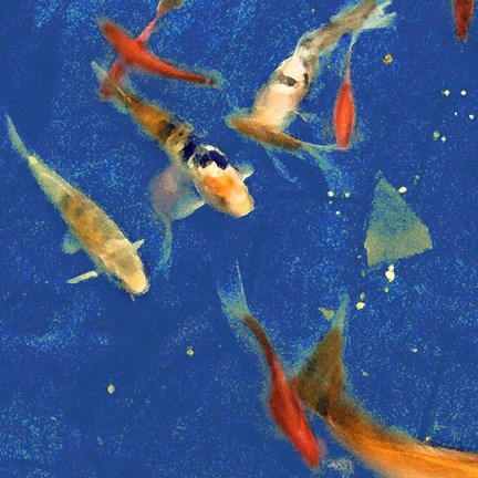 Framed Swimming Lessons II Print