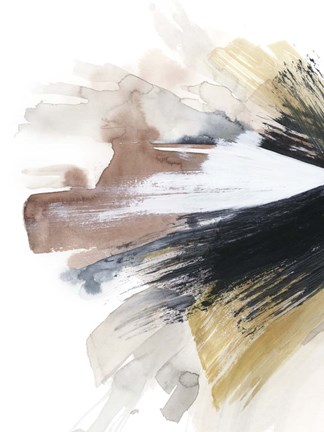 Framed Desert Eruption I Print