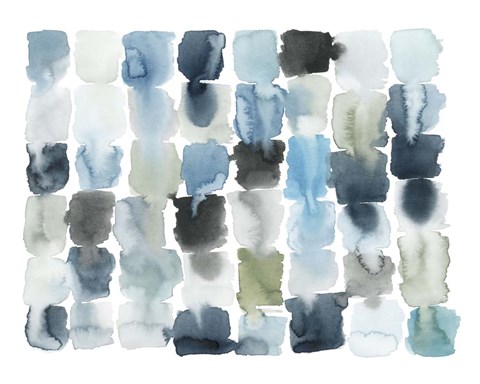 Framed Moss and Water II Print