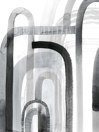 Framed Yester Arches I Print