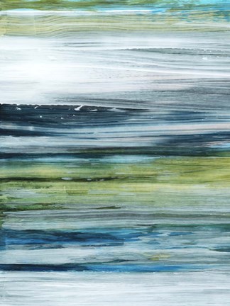 Framed Beryl Swipe I Print