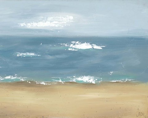 Framed By the Beach II Print