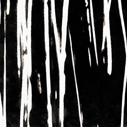 Framed Streaking Paths II Print