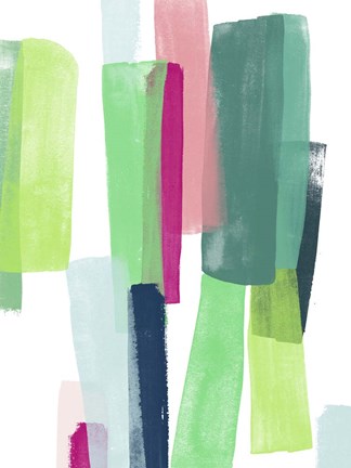 Framed Paper Chase I Print