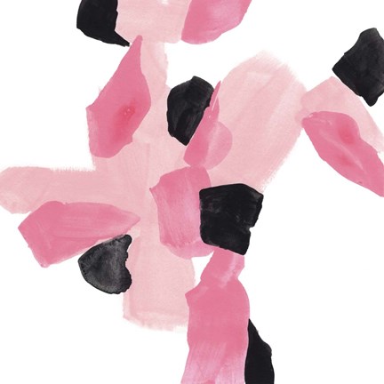 Framed Salon Rouge VII Print