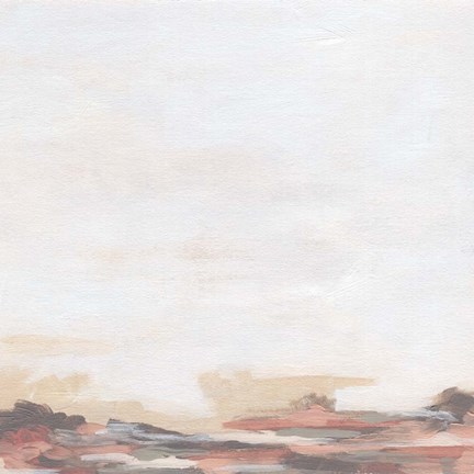 Framed Rose Inlet I Print