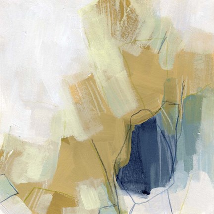 Framed Blue Beacon II Print