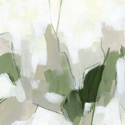 Framed Emerald Fragment II Print