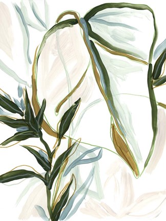 Framed Tropical Impromptu III Print