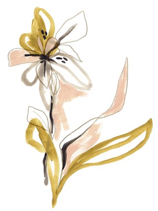 Framed Liminal Floral III Print