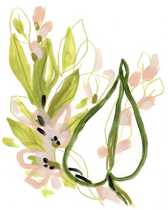 Framed Tropical Cadenza II Print