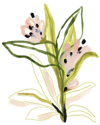 Framed Tropical Cadenza III Print