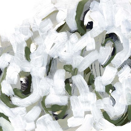Framed Snow Lichen I Print