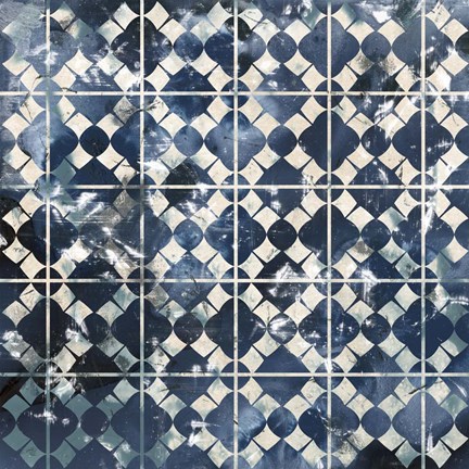 Framed Tile-Dye V Print