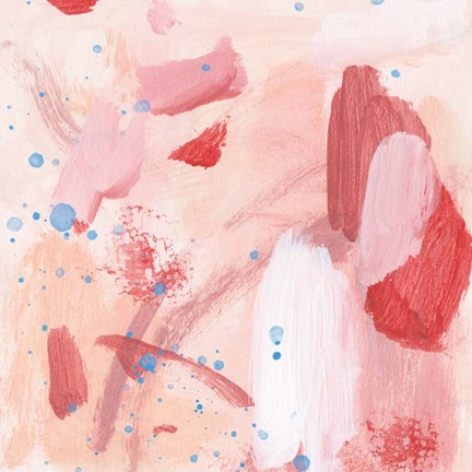 Framed Pink Sky I Print