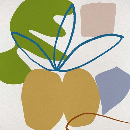 Framed Flower Petals IV Print