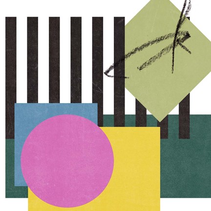 Framed Pianist I Print