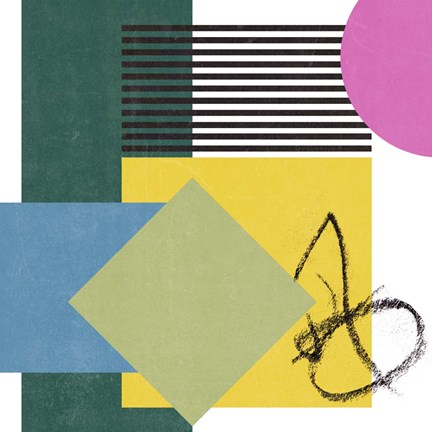 Framed Pianist III Print