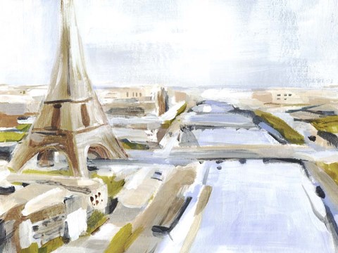 Framed Daylight Paris I Print