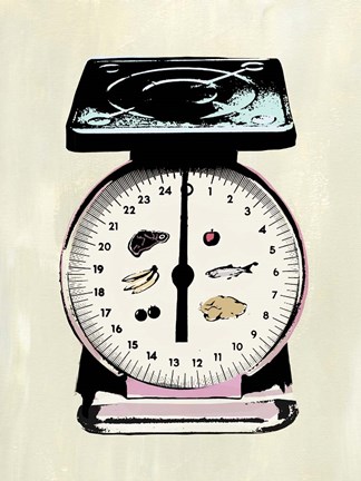 Framed Retro Kitchen Appliance II Print