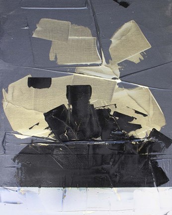 Framed Gold Divided III Print