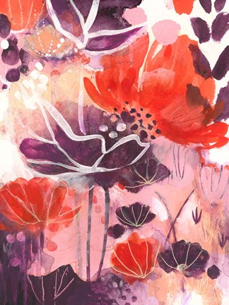 Framed Open Up Print