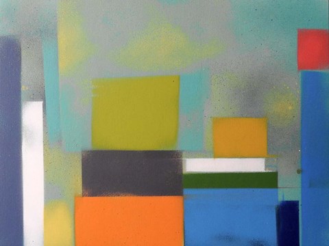 Framed Urban Hues 11 Print