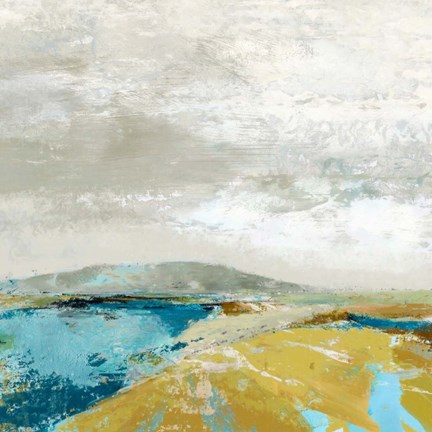 Framed Ochre Hills Print