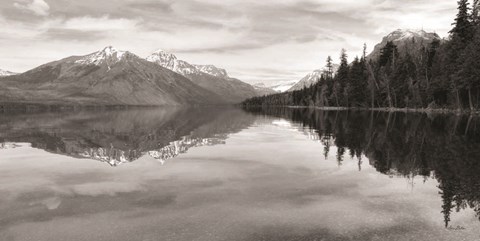 Framed Lake McDonald Print