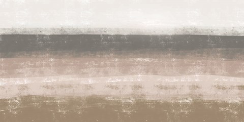 Framed Striped Abstract 3 Print