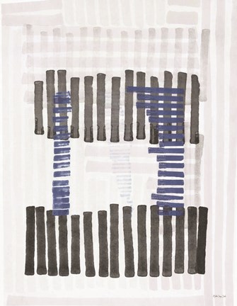 Framed Intersecting Lines 1 Print