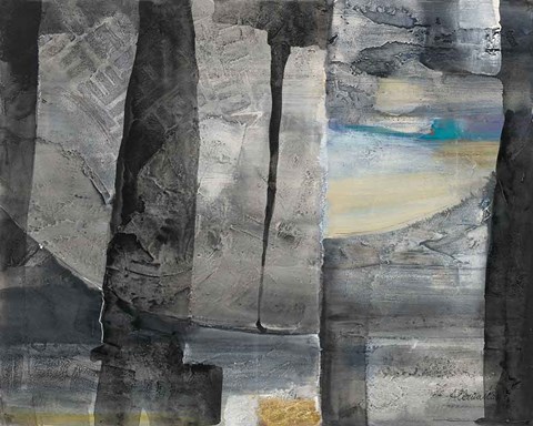 Framed Cracks in the Wall Print