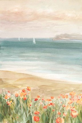 Framed Around the Point II Print