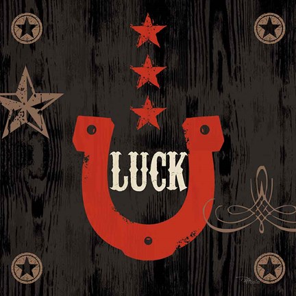 Framed Saddle Up Icon I Print