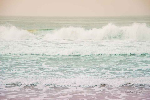 Framed Morning Wave I Print