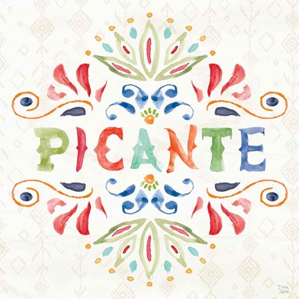 Framed Sweet and Spicy XII Print